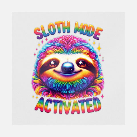 Sloth Mode Activated Rainbow Transfer