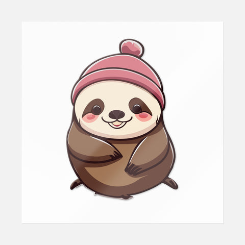 Snoozer Sloth Sticker