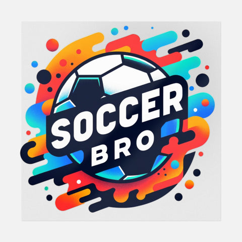 Soccer Bro Flat Art Transfer