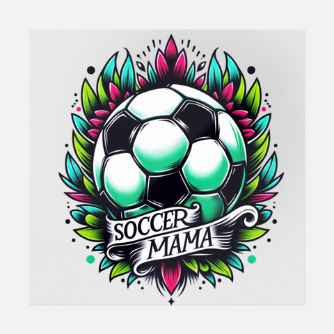 Soccer Mama Tattoo Transfer