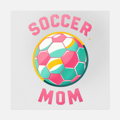 Soccer Mom Pink Transfer