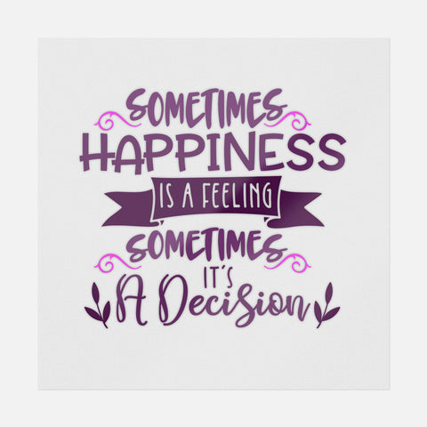 Sometimes Happiness Is A Feeling Transfer
