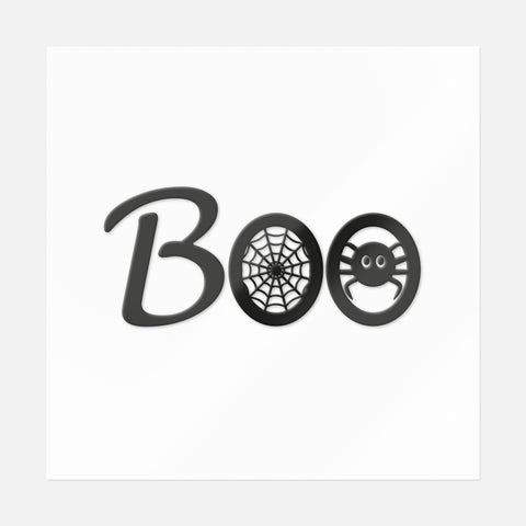 Pumpkin Boo Sticker