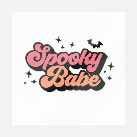 Spooky Babe Sticker