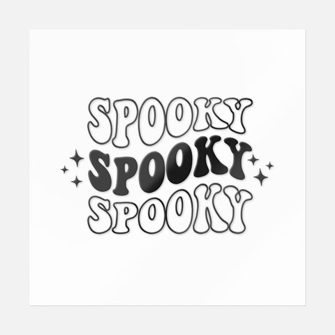 Spooky Spooky Spooky Sticker