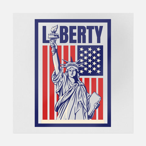 Statue of Liberty - Patriotic Ready-to-Press DTF Transfer