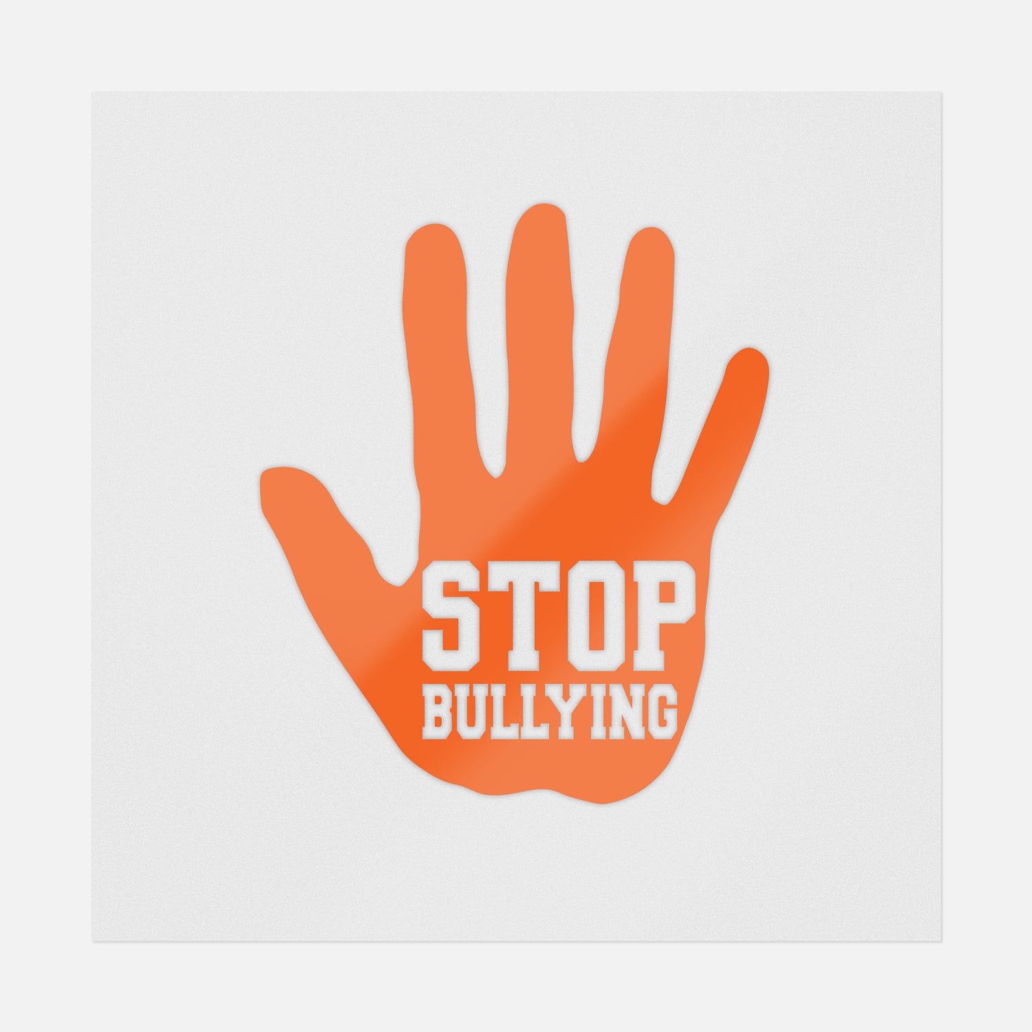 Stop Bullying Orange | Anti-Bullying Ready-to-Press DTF Transfers