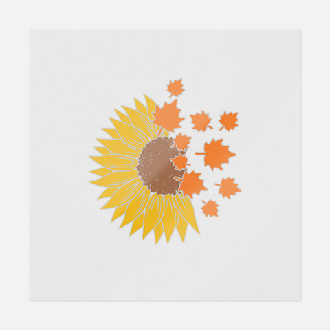 Sunflower Fall Transfer