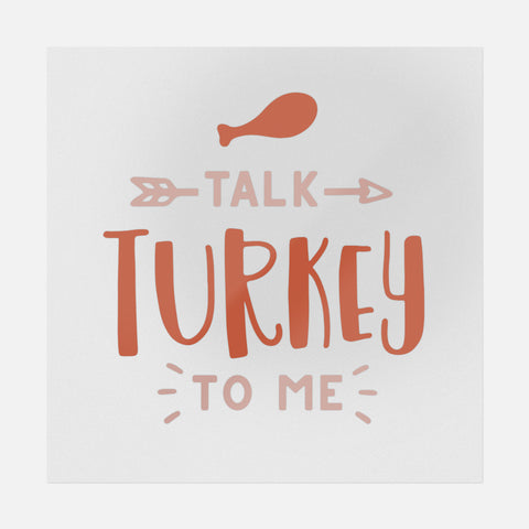 Talk Turkey To Me Transfer