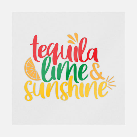 Tequila Lime and Sunshine Transfer