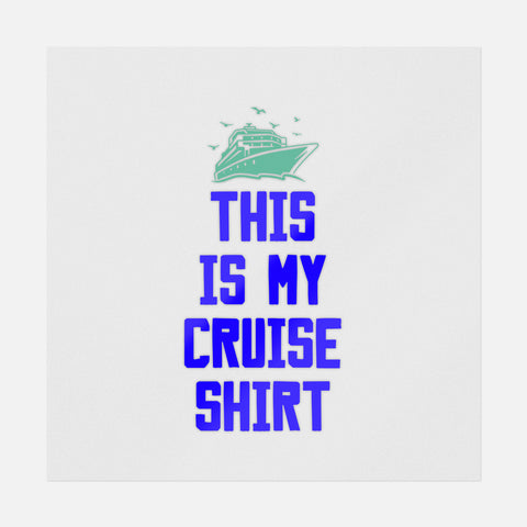 This Is My Cruise Shirt Transfer