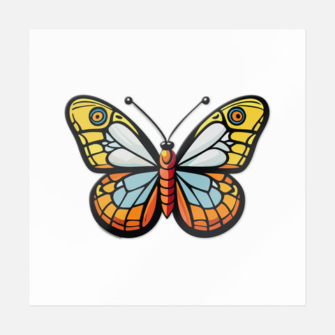 Tiny Wings Butterfly Sticker