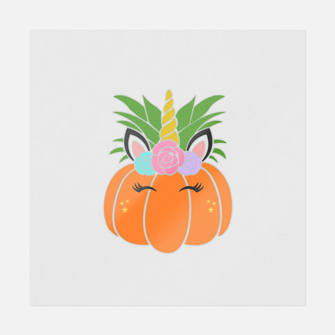 Unicorn Pumpkin Transfer