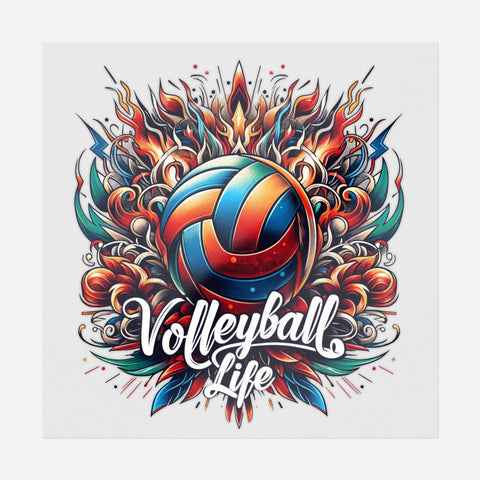 Volleyball Life Graphics Transfer