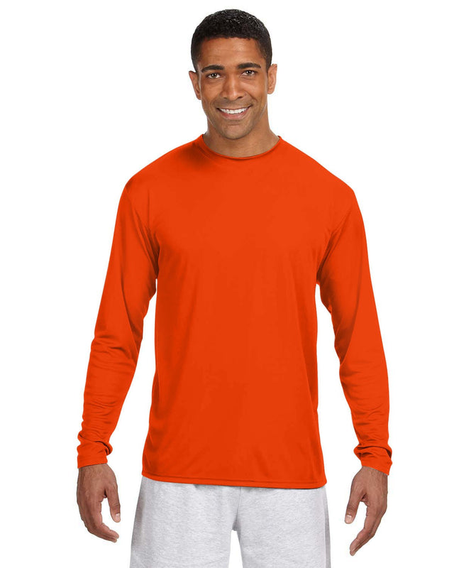 A4 N3165 Men's Cooling Performance Long Sleeve T-Shirt