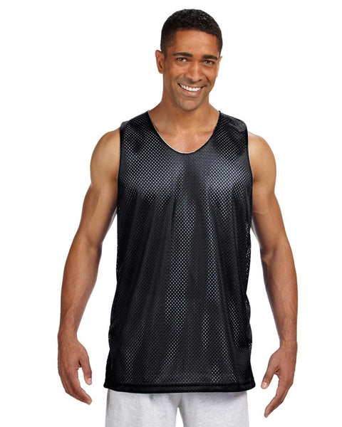 A4 NF1270 Men's Reversible Mesh Tank - Ninja Transfers