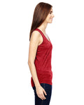 Anvil 6751L Ladies' Triblend Racerback Tank - Ninja Transfers