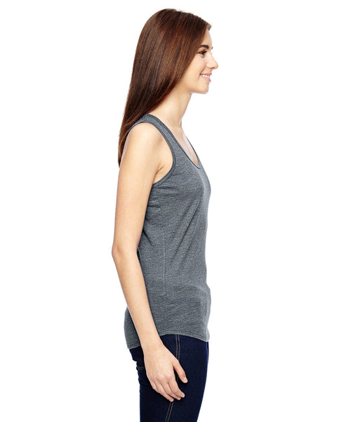 Anvil 6751L Ladies' Triblend Racerback Tank - Ninja Transfers