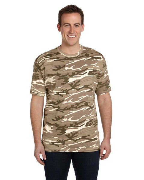 Anvil 939 Midweight Camouflage T - Shirt - Ninja Transfers