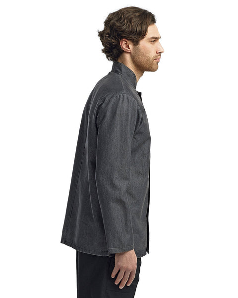 Artisan Collection by Reprime RP660 Unisex Denim Chef's Coat - Ninja Transfers