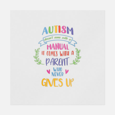 Autism Doesn't Come With A Manual Transfer