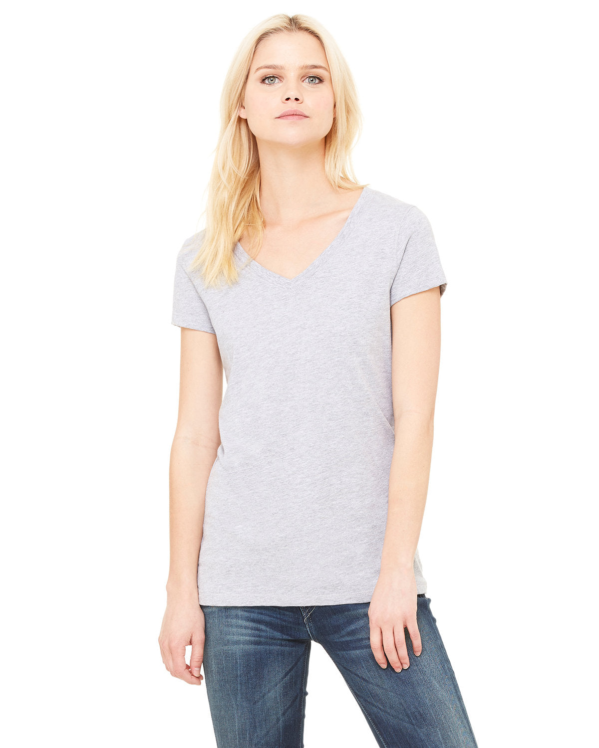 Bella + Canvas B6005 Ladies' V-Neck T-Shirt