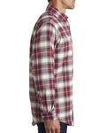 Backpacker BP7001 Men's Yarn - Dyed Flannel Shirt - Ninja Transfers