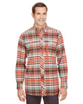 Backpacker BP7091 Men's Stretch Flannel Shirt - Ninja Transfers