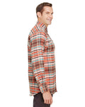 Backpacker BP7091 Men's Stretch Flannel Shirt - Ninja Transfers