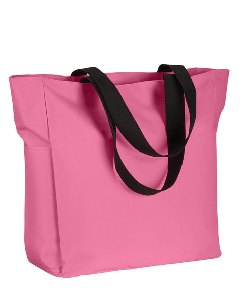 BAGedge BE080 Polyester Zip Tote - Ninja Transfers