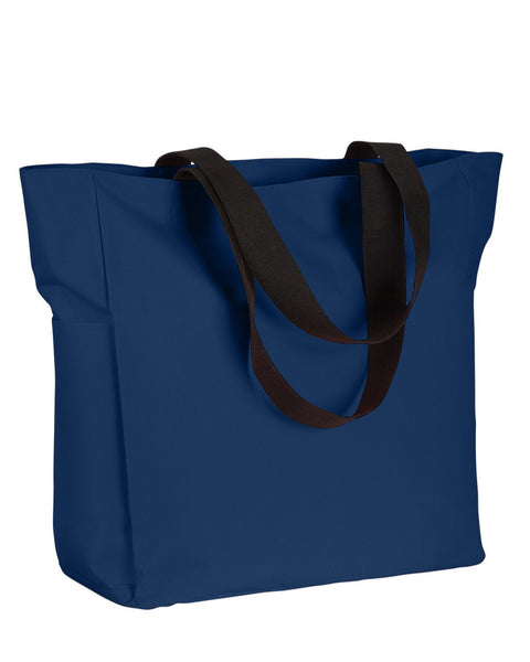 BAGedge BE080 Polyester Zip Tote - Ninja Transfers