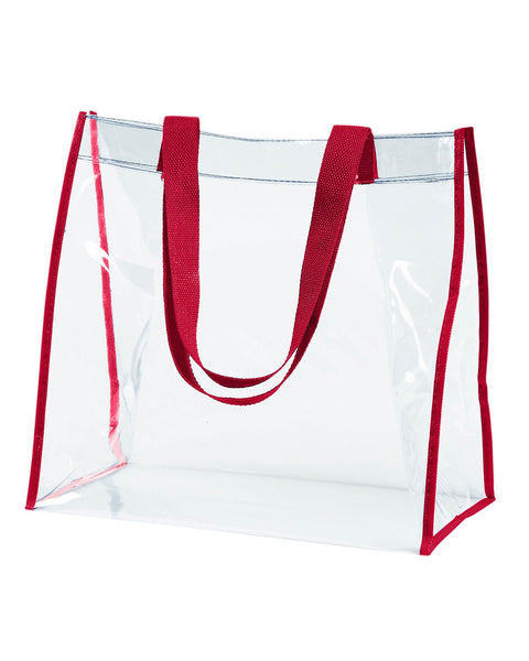 BAGedge BE252 Clear PVC Tote - Ninja Transfers