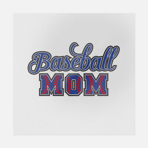 Baseball Mom Dark Blue Transfer - Ninja Transfers