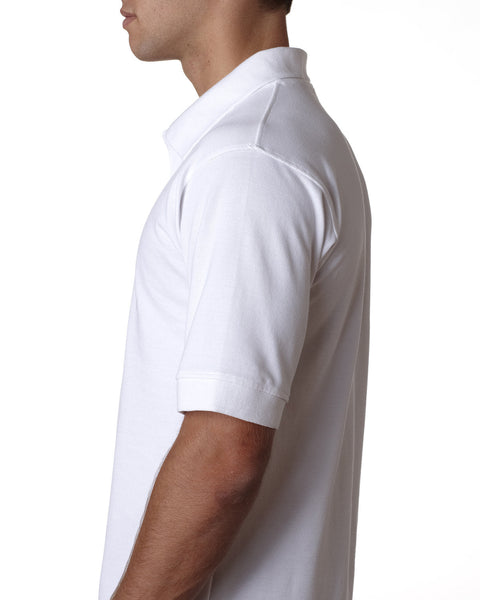 Bayside BA1000 Adult 6.1 oz., Cotton Piqu Polo - Ninja Transfers