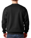 Bayside BA1102 Adult 9.5 oz., 80/20 Heavyweight Crewneck Sweatshirt - Ninja Transfers