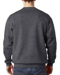 Bayside BA1102 Adult 9.5 oz., 80/20 Heavyweight Crewneck Sweatshirt - Ninja Transfers