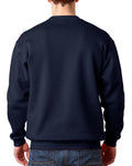 Bayside BA1102 Adult 9.5 oz., 80/20 Heavyweight Crewneck Sweatshirt - Ninja Transfers