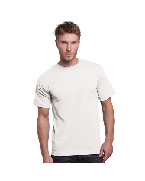 Bayside BA3015 Adult 6.1 oz., Cotton Pocket T - Shirt - Ninja Transfers