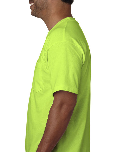 Bayside BA5070 Adult Short - Sleeve T - Shirt with Pocket - Ninja Transfers