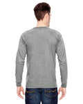 Bayside BA6100 Adult 6.1 oz., 100% Cotton Long Sleeve T - Shirt - Ninja Transfers