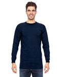 Bayside BA6100 Adult 6.1 oz., 100% Cotton Long Sleeve T - Shirt - Ninja Transfers