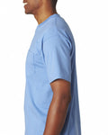 Bayside BA7100 Adult 6.1 oz., 100% Cotton Pocket T - Shirt - Ninja Transfers