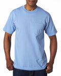 Bayside BA7100 Adult 6.1 oz., 100% Cotton Pocket T - Shirt - Ninja Transfers