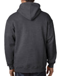 Bayside BA900 Adult 9.5oz., 80% cotton/20% polyester Full - Zip Hooded Sweatshirt - Ninja Transfers