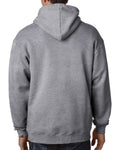 Bayside BA900 Adult 9.5oz., 80% cotton/20% polyester Full - Zip Hooded Sweatshirt - Ninja Transfers