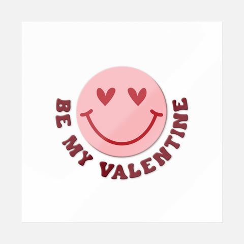 Be My Valentine Sticker - Ninja Transfers