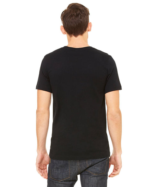 Bella + Canvas 3021 Men's Jersey Short - Sleeve Pocket T - Shirt - Ninja Transfers