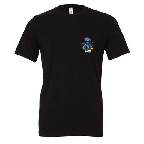 Camiseta suave con logotipo de Ninja oscuro