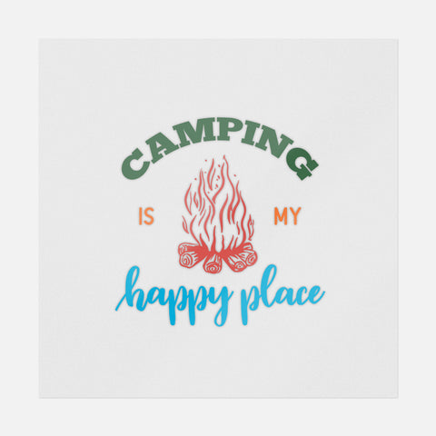 Camping Is My Happy Place Transfer