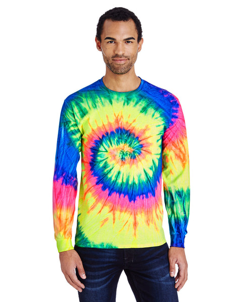 Tie-Dye CD2000 Adult 5.4 oz. 100% Cotton Long-Sleeve T-Shirt